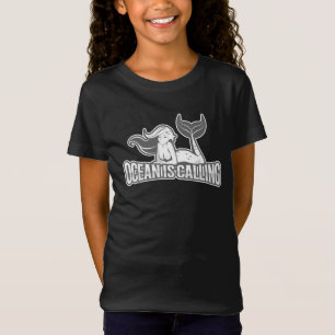 Meerjungfrau ruft T-Shirt