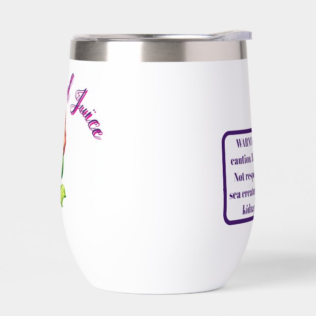 Meerjungfrau Saft Weinbecher (Links)