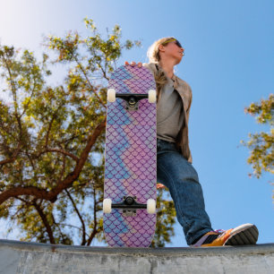 Meerjungfrau Schimmer Skala Skateboard