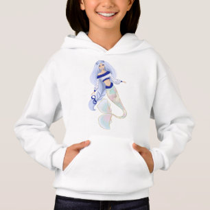 Meerjungfrau-Schneejungfrau-Kind-Hoodie Hoodie