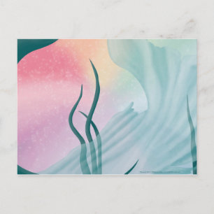 Meerjungfrau-Schwanz-Postkarte Postkarte
