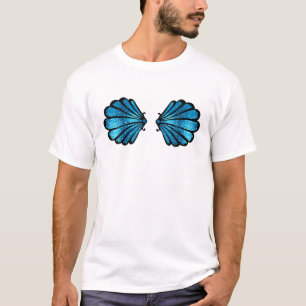 Meerjungfrau, Seashell, Meer, Muschel, Bikini, Kar T-Shirt
