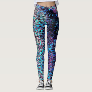Meerjungfrau: Seespray, Mitternacht, Bayou u. Yuma Leggings
