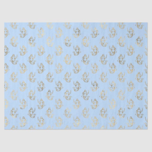 Meerjungfrau Seidenpapier (Vorderseite)