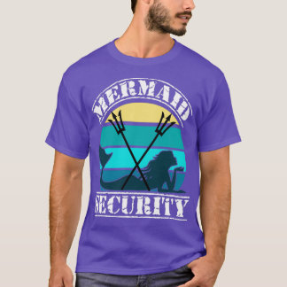 Meerjungfrau Sicherheit Schwimmstrand Geschenk 2 T-Shirt