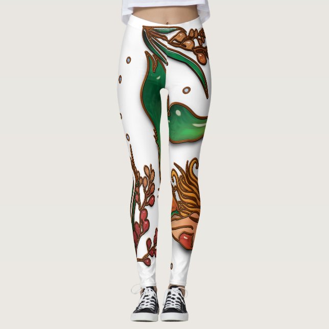 Meerjungfrau Silae Leggings (Vorderseite)