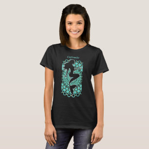 Meerjungfrau-Silhouette in Blasen Thunder_Cove  T-Shirt