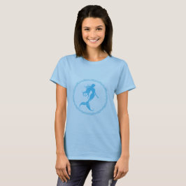 Meerjungfrau-Silhouette T-Shirt