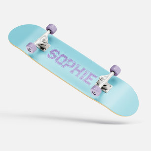 Meerjungfrau Skateboard Personalisierter Name