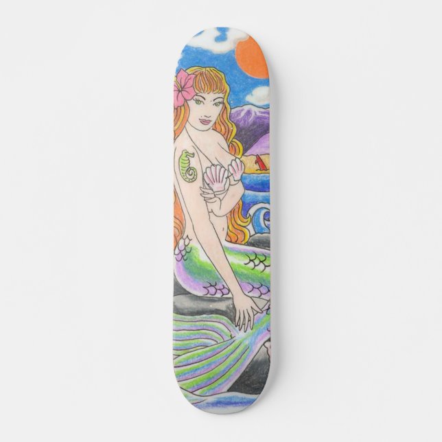Meerjungfrau-Skateboard-Plattform Skateboard (Vorne)