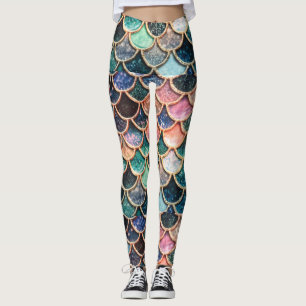 Meerjungfrau stuft Leggins ein