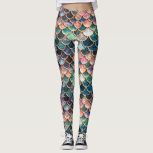 Meerjungfrau stuft Leggins ein