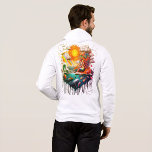 Meerjungfrau Surreal Unterbewusstsein Sun-Kissed M Hoodie