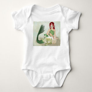 Meerjungfrau T-Shirt Baby Strampler