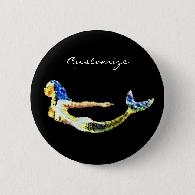 Meerjungfrau Thunder_Cove Button (Vorderseite)