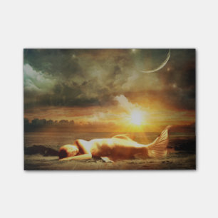 Meerjungfrau-Träume Post-it Klebezettel