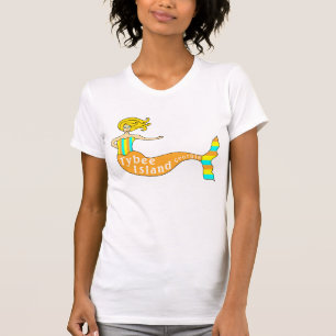 Meerjungfrau Tybee Insel-, Georgia T-Shirt