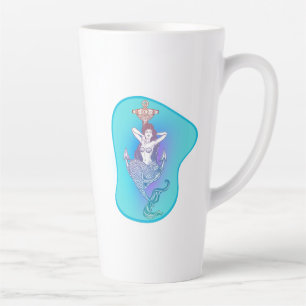 Meerjungfrau und Anchor Milchtasse