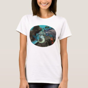 Meerjungfrau und Dolphin T-Shirt