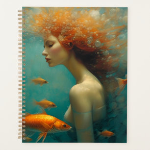 Meerjungfrau und Goldfish Planer