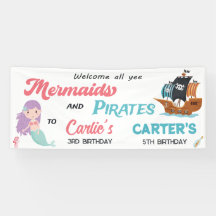 Meerjungfrau und Pirate Gemeinsame Geburtstagspart