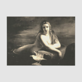 Meerjungfrau und Seagull Geschenkpapier Seidenpapier