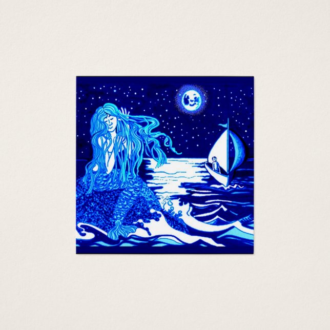 Meerjungfrau und Segler (Vorderseite)