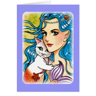 Meerjungfrau und weißes mercat