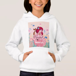 🧜 ‍ ♀️ Meerjungfrau unter dem Individuelle Name  Hoodie