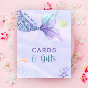 Meerjungfrau Unter dem Meer Karten und Geschenke Poster