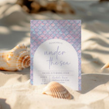 Meerjungfrau unter der Geburtstagspartei