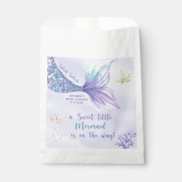 Meerjungfrau unter der Kinderdusche Geschenktütchen