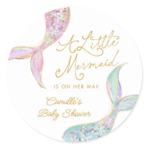 Meerjungfrau unter der Sea Baby-Dusche