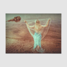 Meerjungfrau Vintag Aquamarin braun