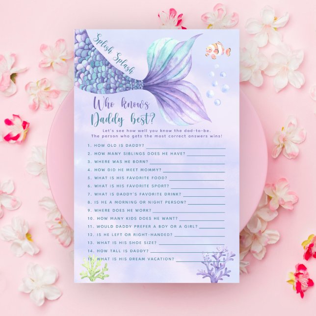 Meerjungfrau Wer Papa am besten kennt (Von Creator hochgeladen)