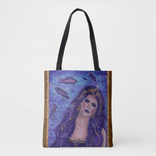 Meerjungfrau-Zauber-Fantasy-Kunst-Tasche von Renee