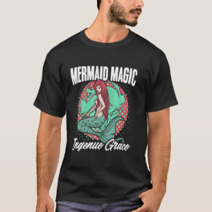 Meerjungfrau Zauber Naive Gnade Unschuldige Märche T-Shirt