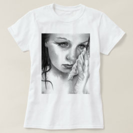 Meerjungfrauaquamarine-Gezeiten-Shirt T-Shirt