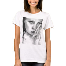 Meerjungfrauaquamarine-Gezeiten-Shirt