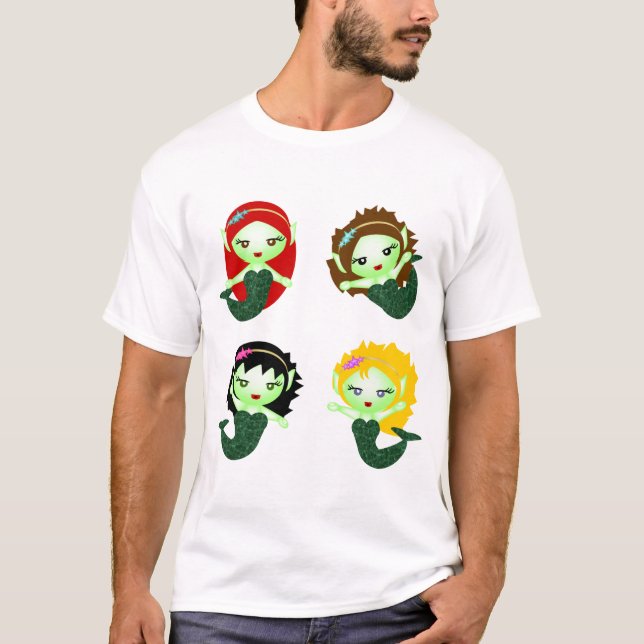 Meerjungfrauen T-Shirt (Vorderseite)