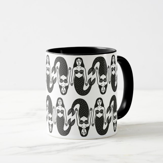 Meerjungfrauen Tasse (VorderseiteRechts)