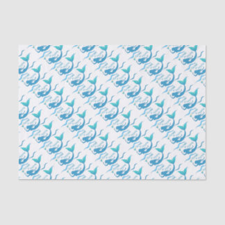 Meerjungfrauen und Margarita, die Versorgungen Seidenpapier