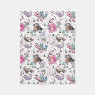 Meerjungfrauenpauschalen Fleecedecke