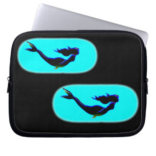 Meerjungfrauschwimmen Laptopschutzhülle