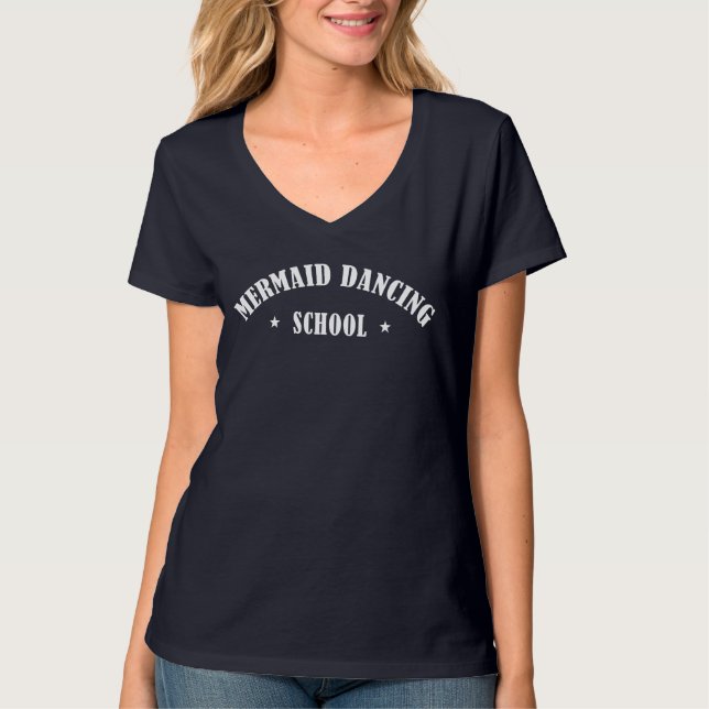 MeerjungfrauTanzschule T-Shirt (Vorderseite)