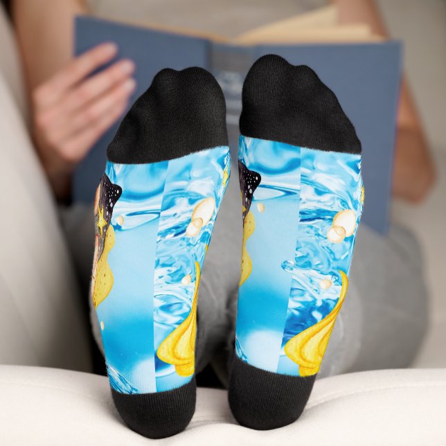 Meerjungsocken Socken (Unterseite)
