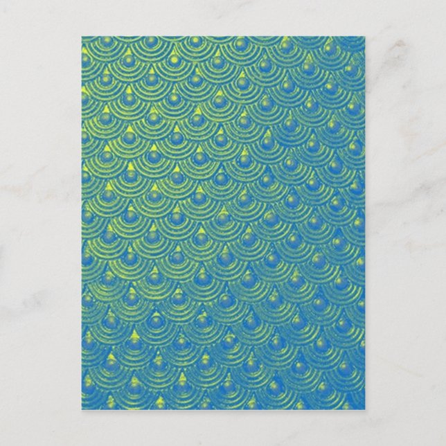 Meerjungwaage Postkarte (Vorderseite)