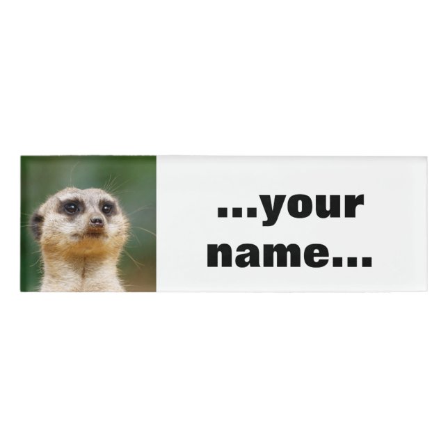 Meerkat 005 namenschild (Vorderseite)