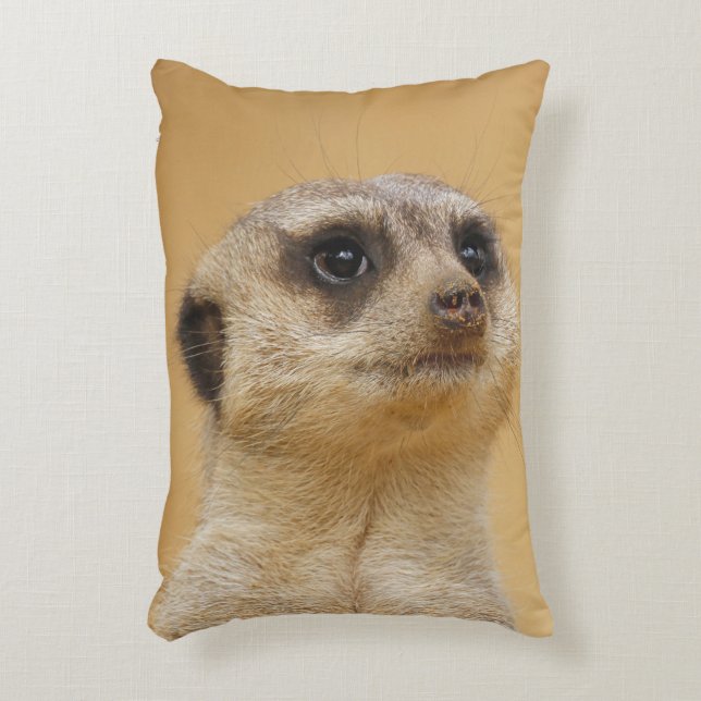 Meerkat 020 dekokissen (Vorderseite(Vertikal))