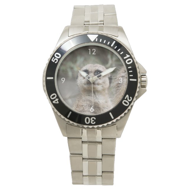 Meerkat_021 Armbanduhr (Vorderseite)